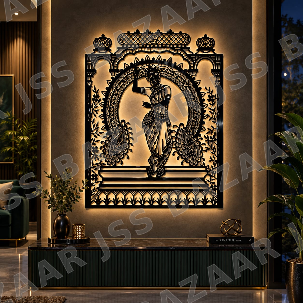 premium-traditional-indian-dance-metal-wall-art