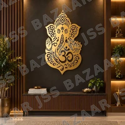 Ganesha Metal Wall Art