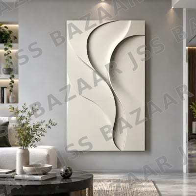 Elegant Leaf 3D Wooden Wall Art
