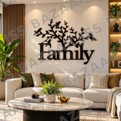 Family Tree Metal Wall Art