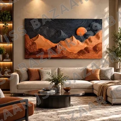 Mountain Serenity Wooden Wall Art.