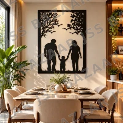 Family Metal Wall Art