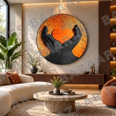 Eternal Embrace Wooden Wall Art