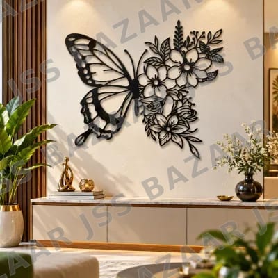 Butterfly Premium Metal Wall Art