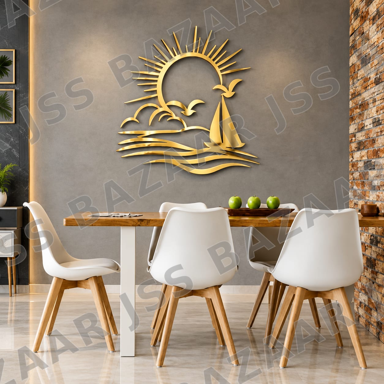 Premium Tropical Metal Wall Art - Image 1