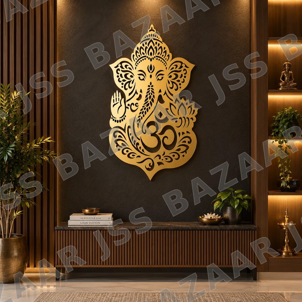 Ganesha Metal Wall Art - Image 2