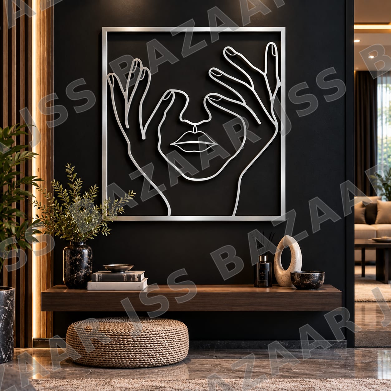 Female Expression Metal Wall Art - Image 6