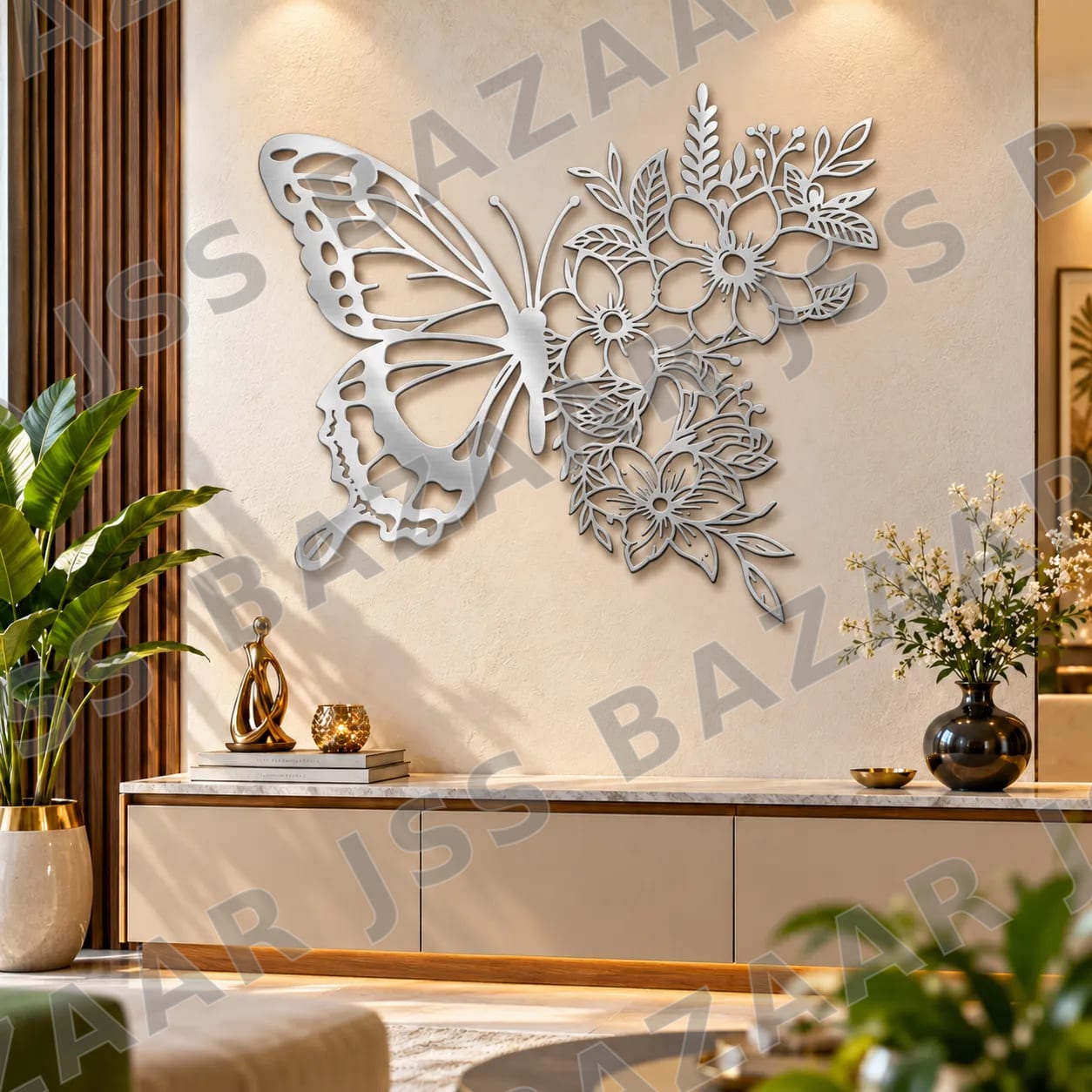 Butterfly Premium Metal Wall Art - Image 5