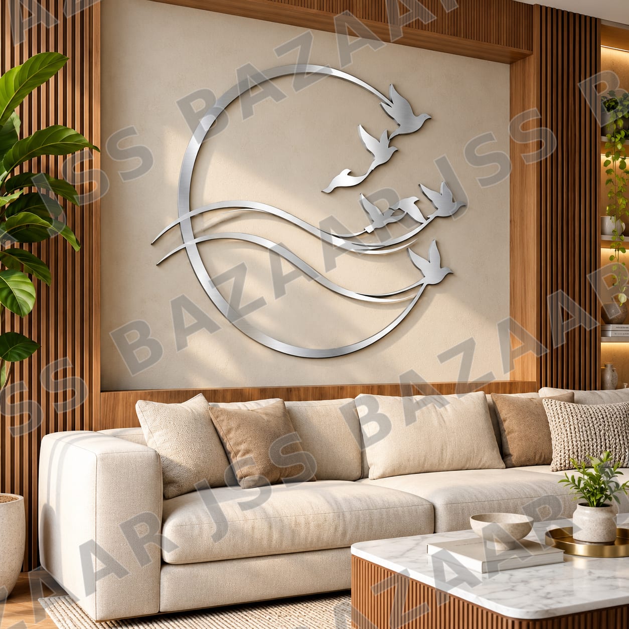 Flying Birds Metal Wall Art - Image 5