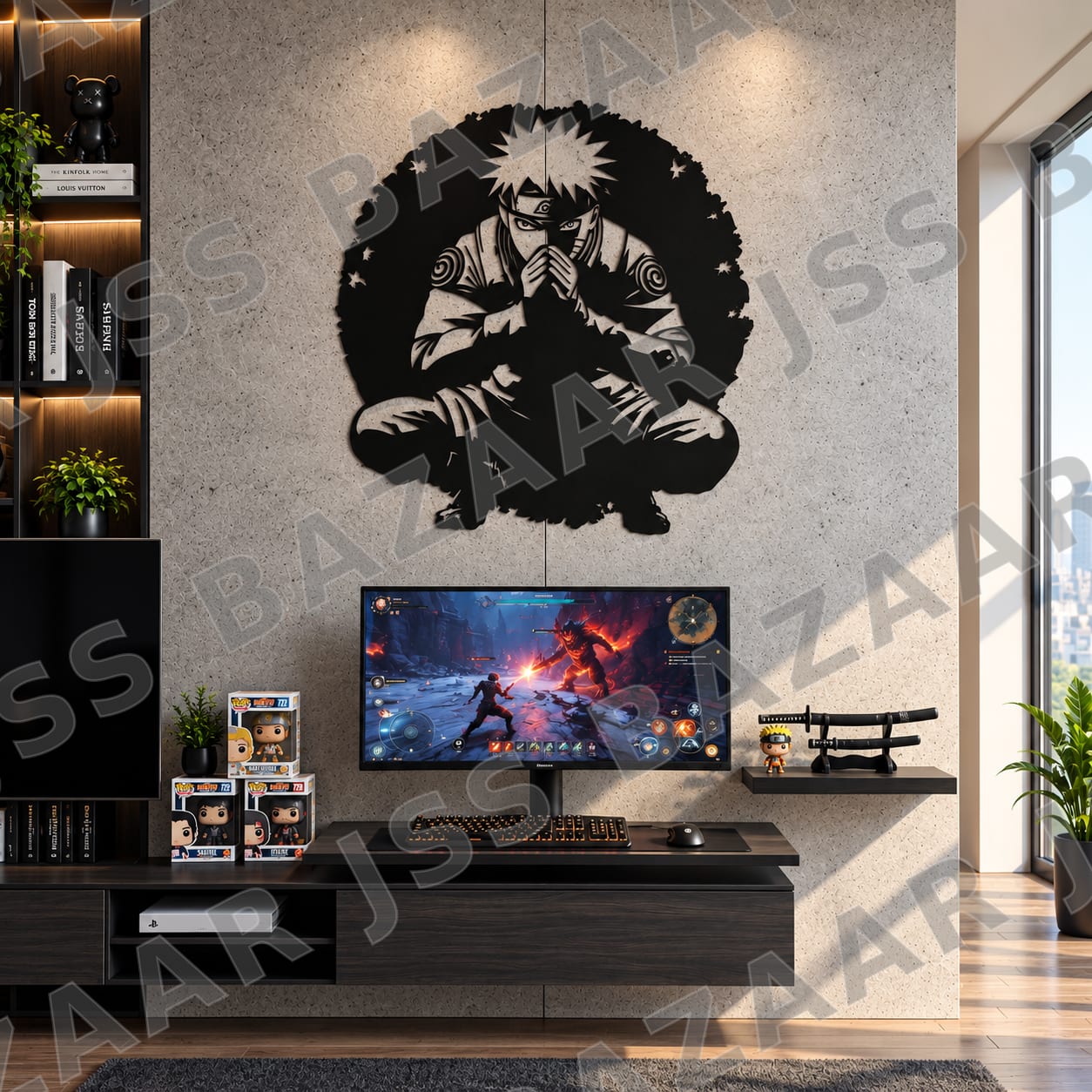 Naruto Uzumaki Anime Metal Wall Art - Image 4