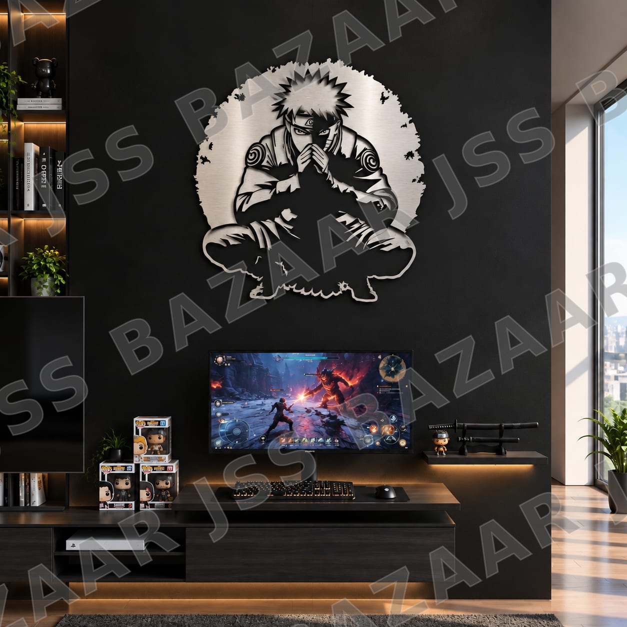 Naruto Uzumaki Anime Metal Wall Art - Image 5