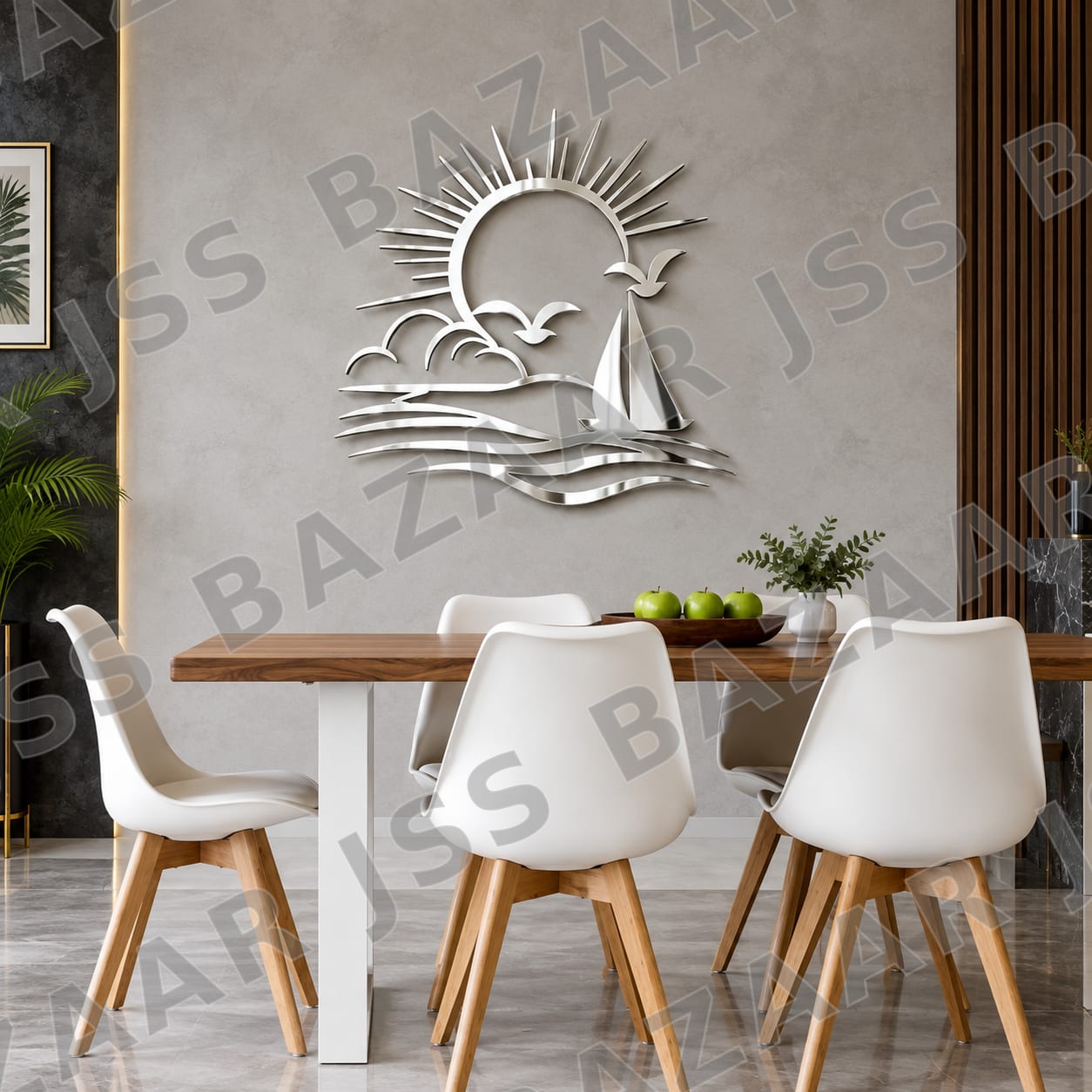 Premium Tropical Metal Wall Art - Image 2
