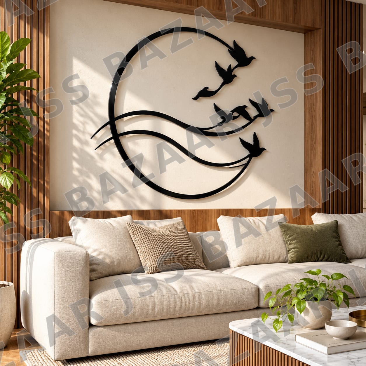 Flying Birds Metal Wall Art - Image 3