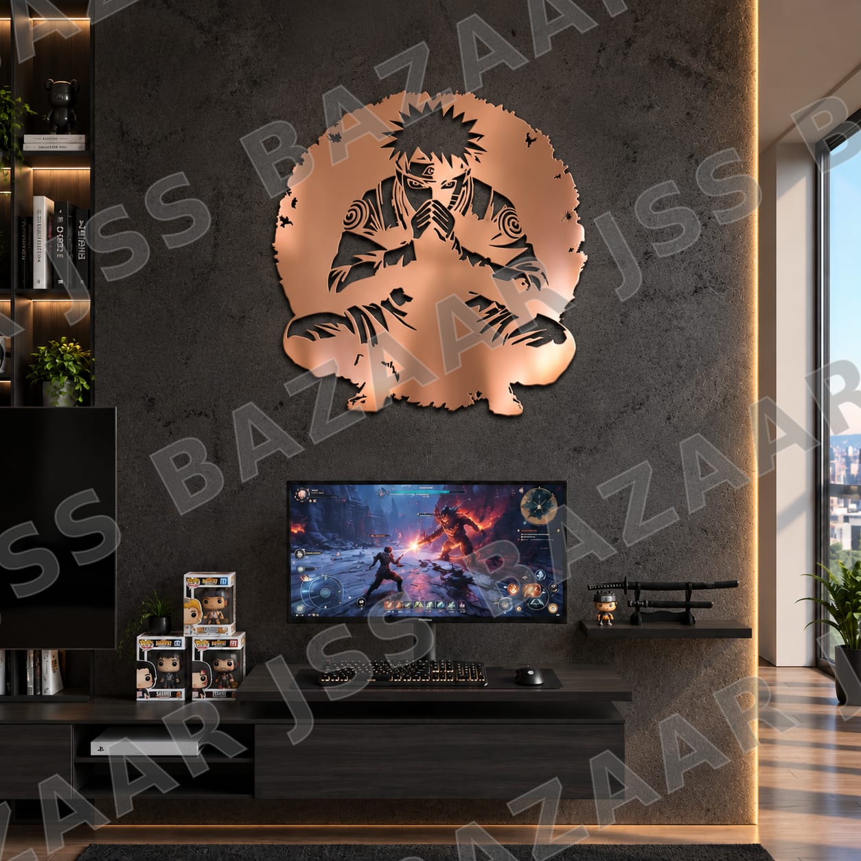Naruto Uzumaki Anime Metal Wall Art - Image 2