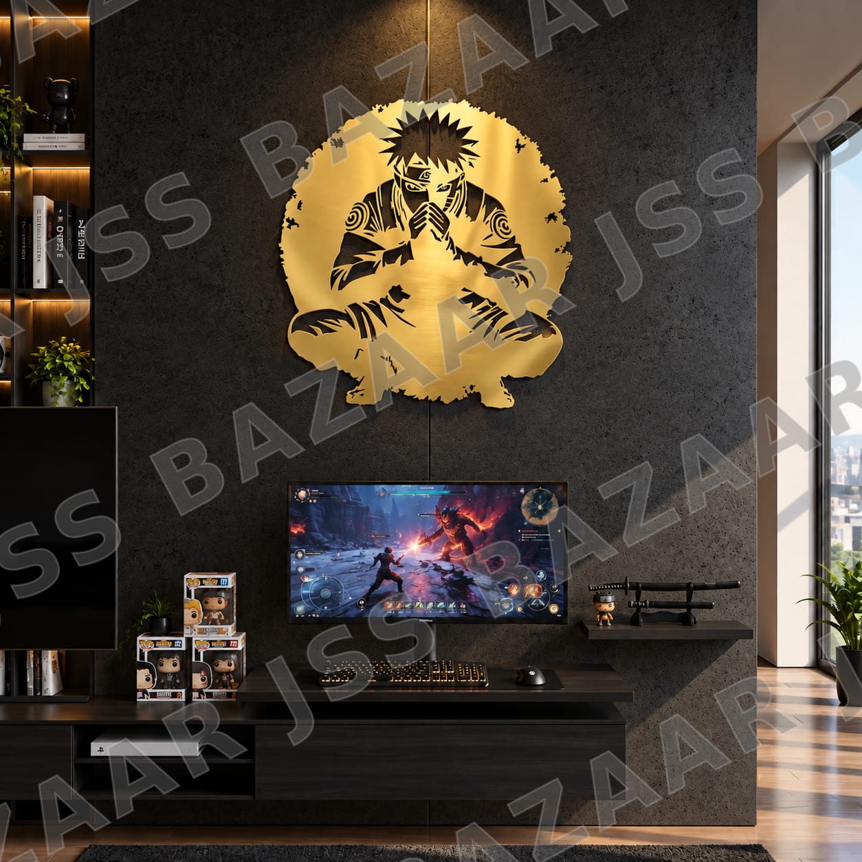 Naruto Uzumaki Anime Metal Wall Art - Image 3