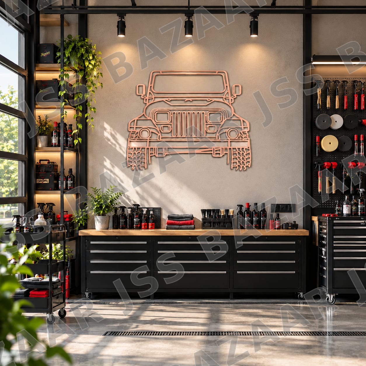 Jeep Metal Wall Art. - Image 5