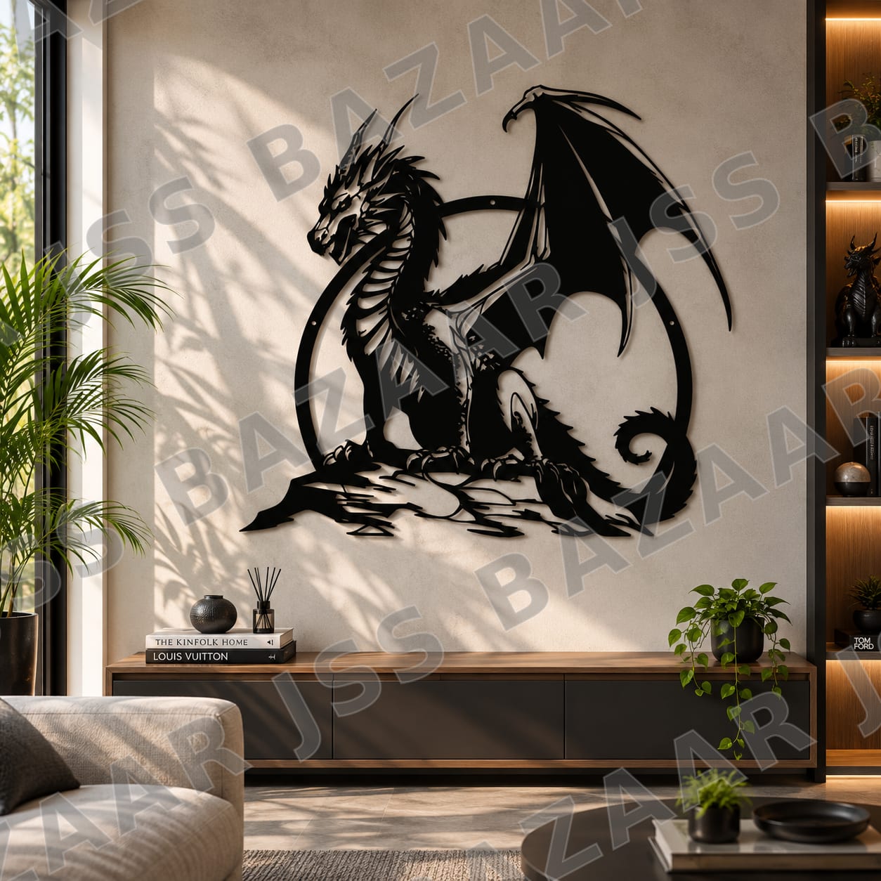 Game of Thrones Dragon Metal Wall Art - Image 3