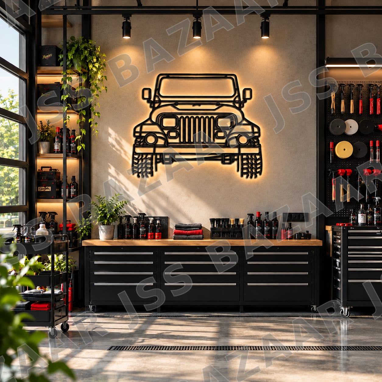 Jeep Metal Wall Art. - Image 4