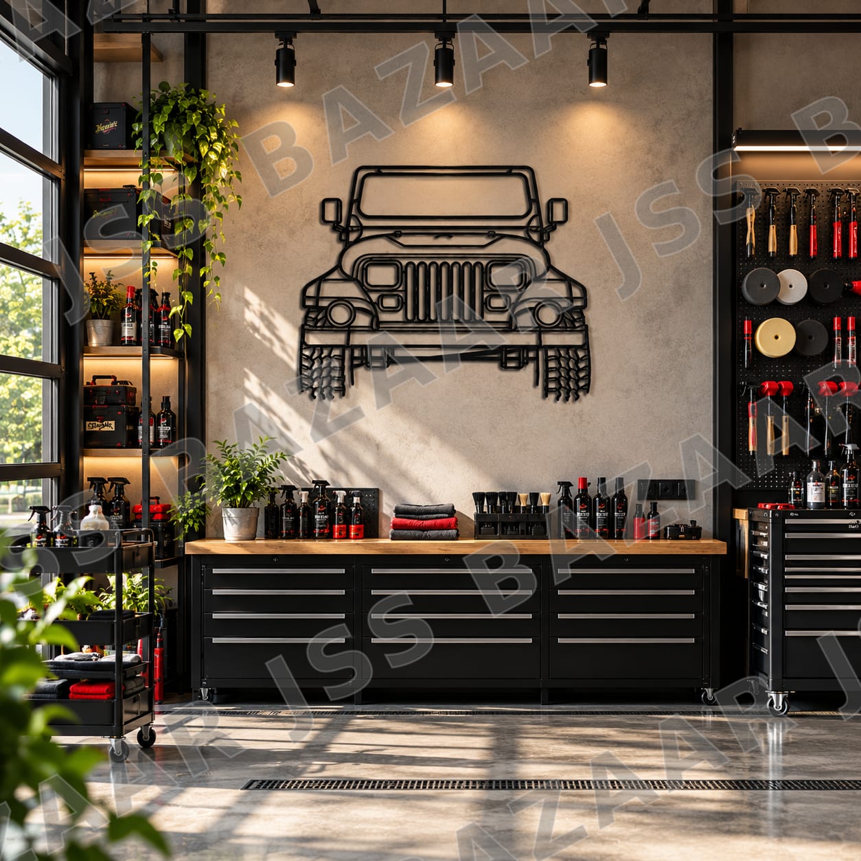 Jeep Metal Wall Art. - Image 3