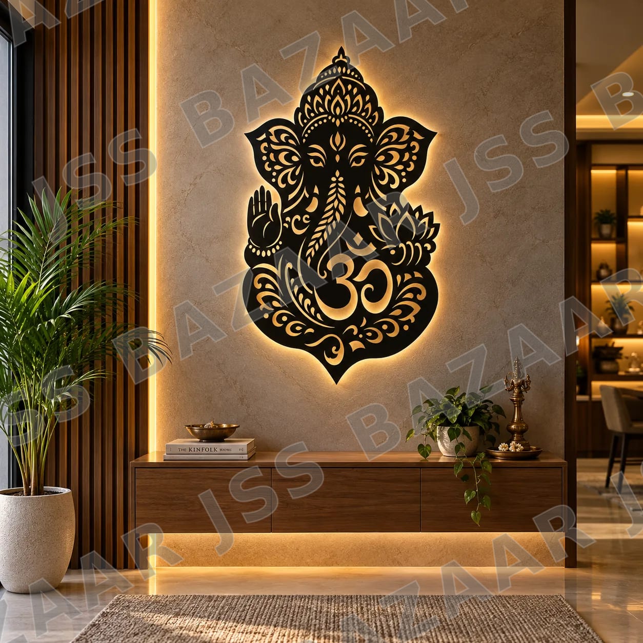 Ganesha Metal Wall Art - Image 4