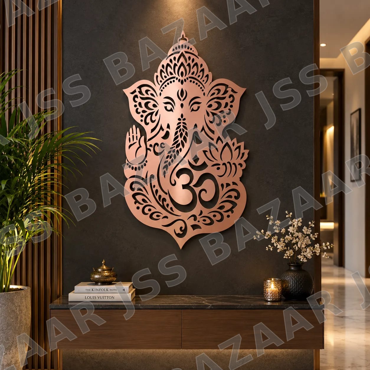 Ganesha Metal Wall Art - Image 5