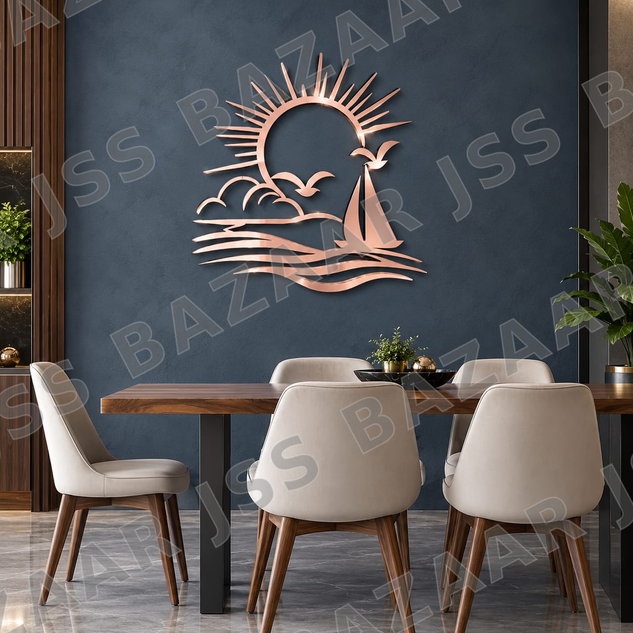 Premium Tropical Metal Wall Art - Image 3
