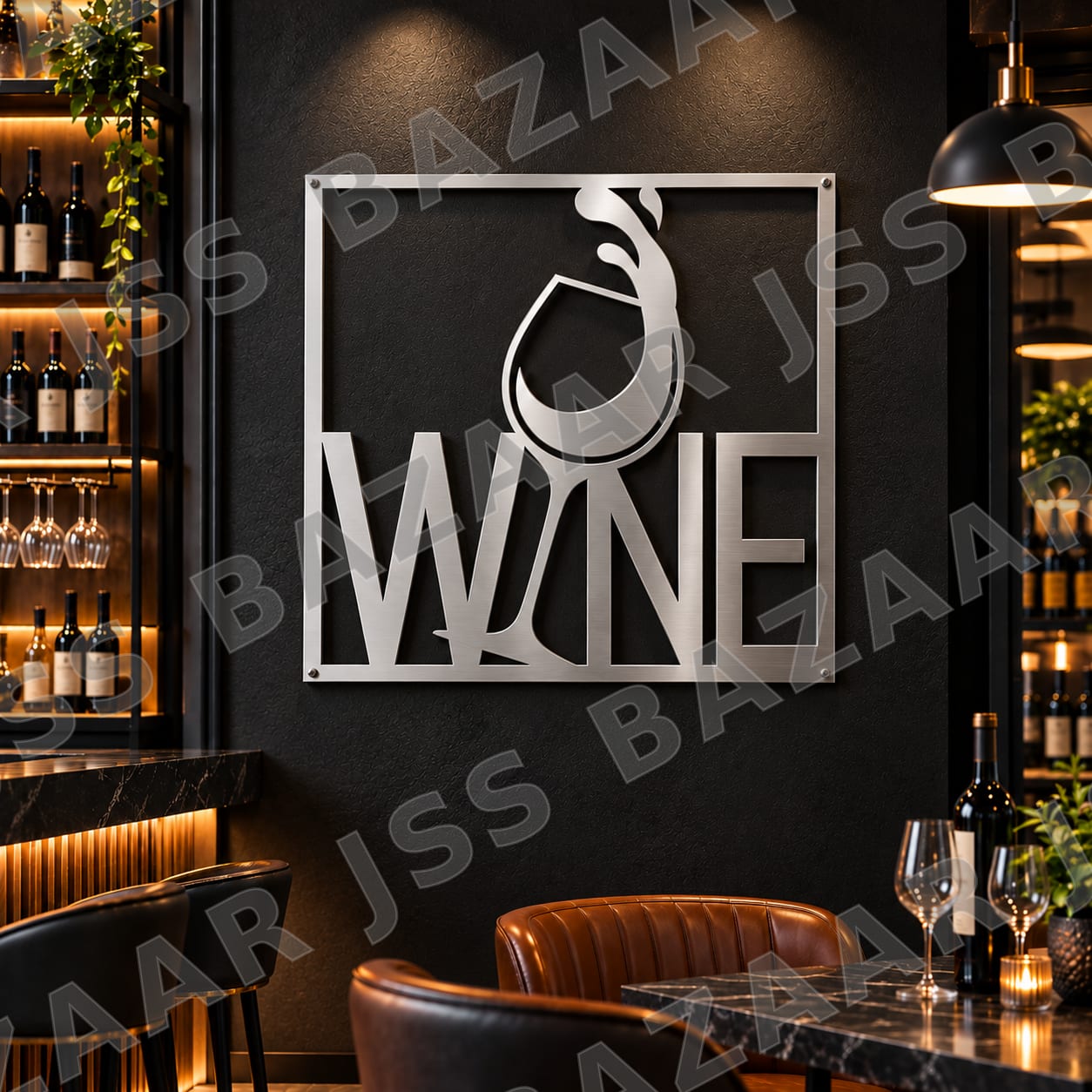 Wine Metal Wall Art. - Image 6