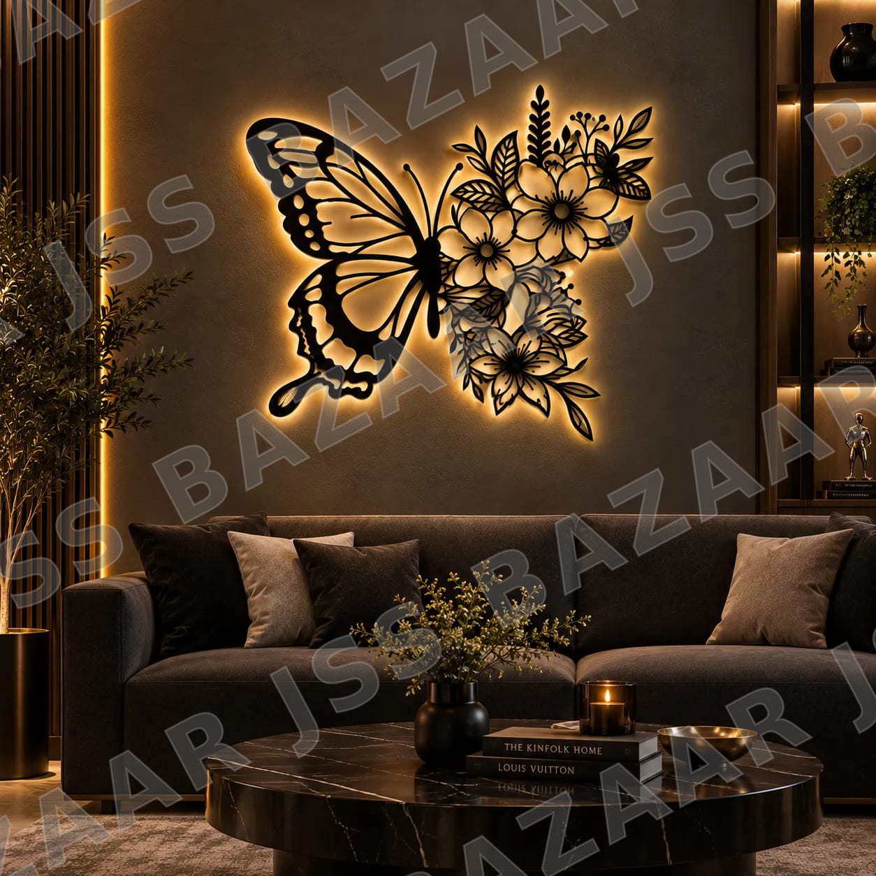 Butterfly Premium Metal Wall Art - Image 6