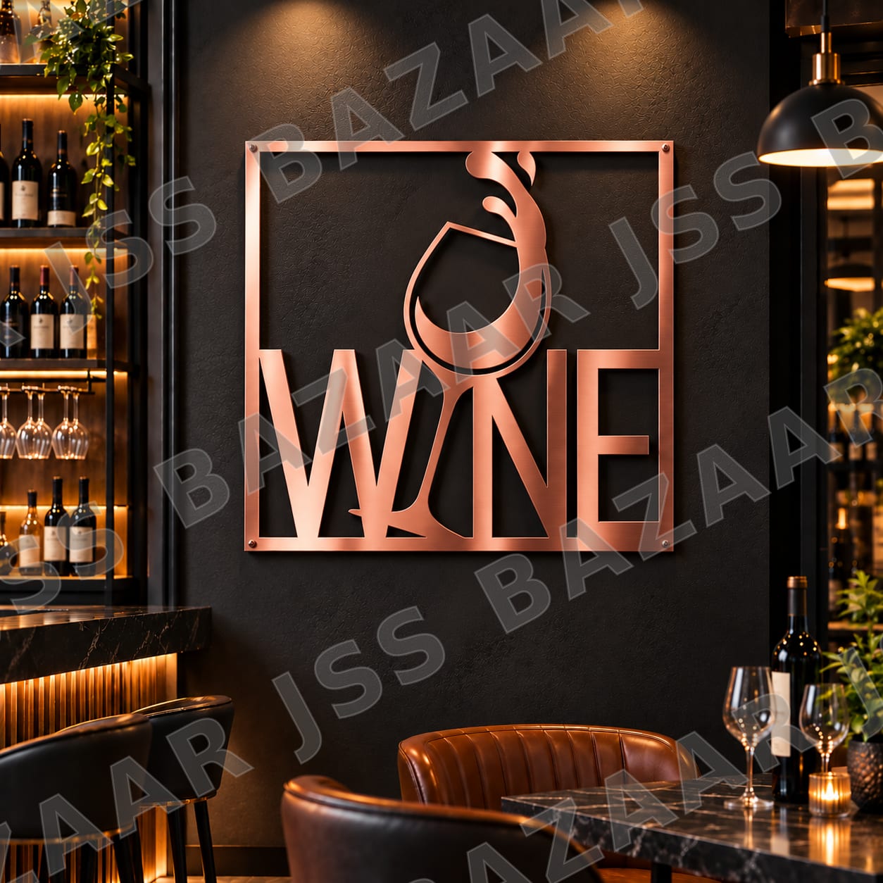 Wine Metal Wall Art. - Image 5