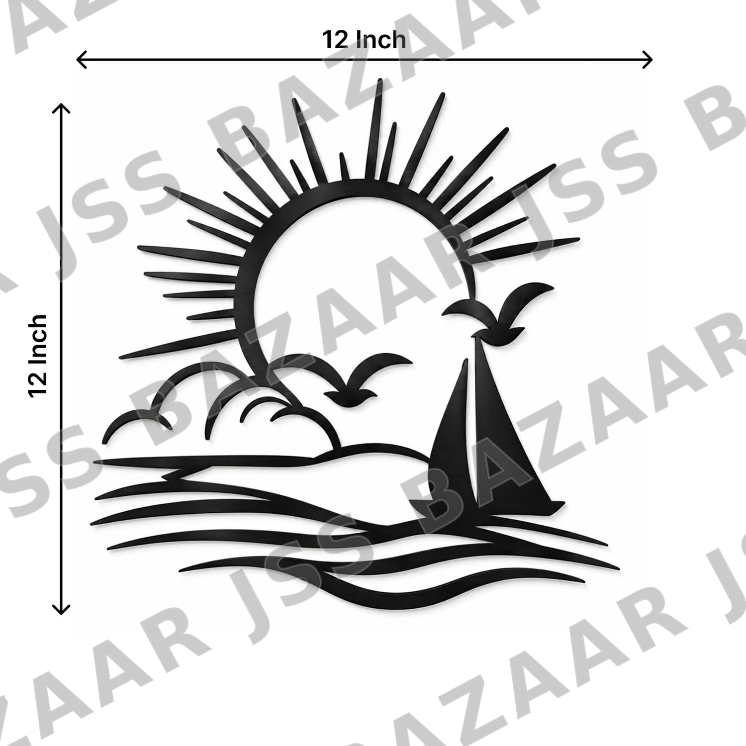 Premium Tropical Metal Wall Art - Image 7