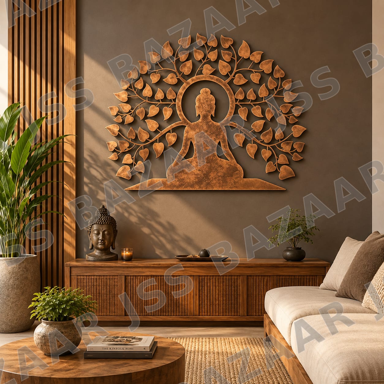 premium-budha-metal-wall-art - Image 1
