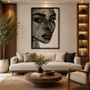 Premium Women Portrait Metal Wall Art