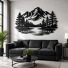 Hill View Premium Metal Wall Art