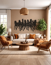 Seven Horses Metal Wall Art