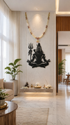 Premium Shiv Sadhna Metal Wall Art