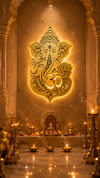 Ganesha Metal Wall Art