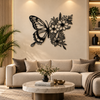 Butterfly Premium Metal Wall Art