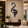 Premium Elegant om Metal Wall Art
