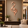 Premium Elegant om Metal Wall Art