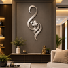 Premium Elegant om Metal Wall Art