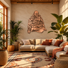 Neem Kroli Baba Premium Metal Wall Art