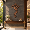 Ganesha tracing Premium Metal Wall Art