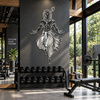 Premium Krishna Metal Wall art