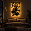 Anime Zenitsu Premium Metal Wall Art