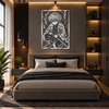 Anime Zenitsu Premium Metal Wall Art