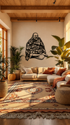 Neem Kroli Baba Premium Metal Wall Art