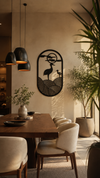 Premium Peaceful Bird Metal Wall Art