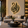 Classy Swan Premium Metal Wall Art