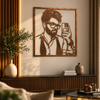 Custom Portrait Metal Wall Art