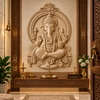 Lord Ganesha Premium Wooden 3D Wooden Art